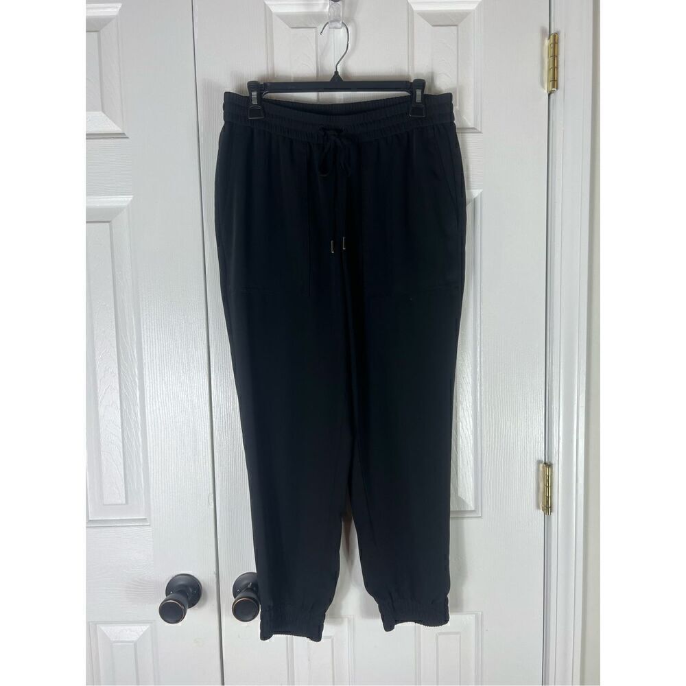 Ann Taylor Womens Black Joggers Size M